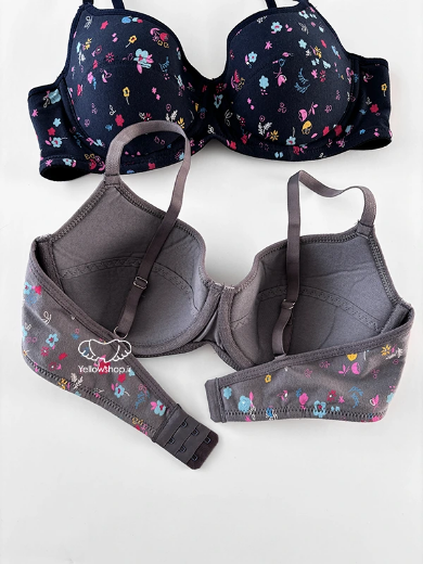 تصویر  سوتین کاپدار نخی فنردار